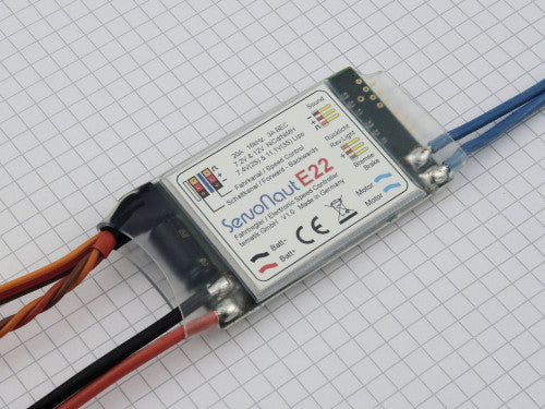 Servonaut E22 20A Speed Controller with Cruise Control