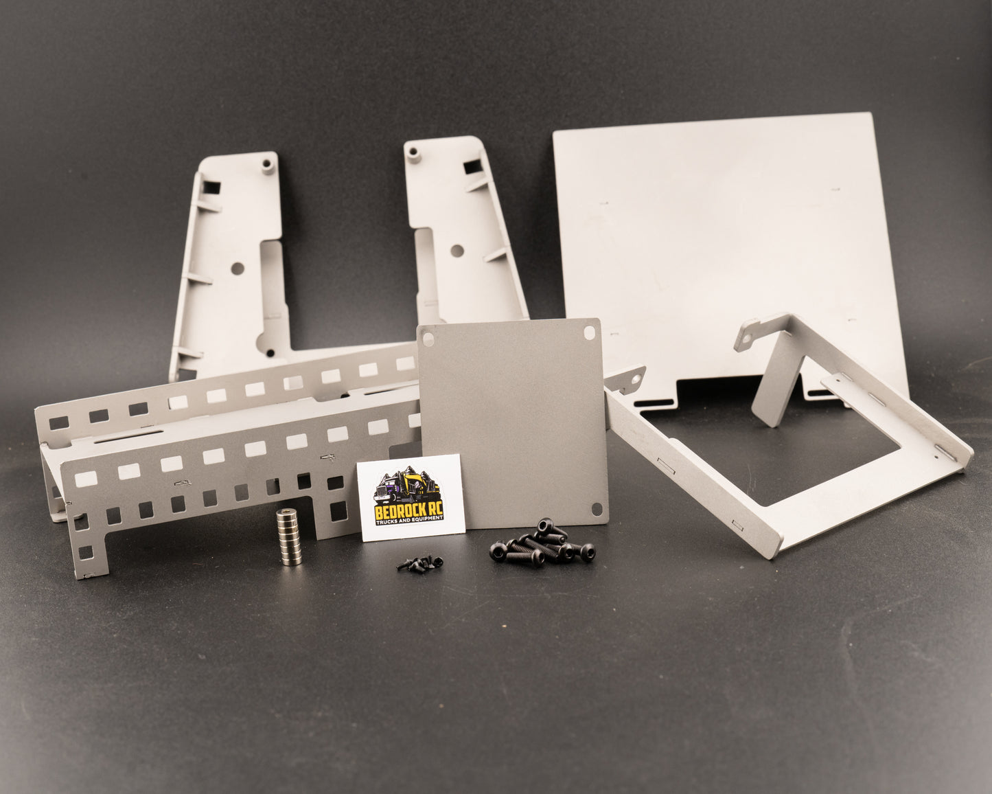 Lesu Metal Unpainted Battery Compartment