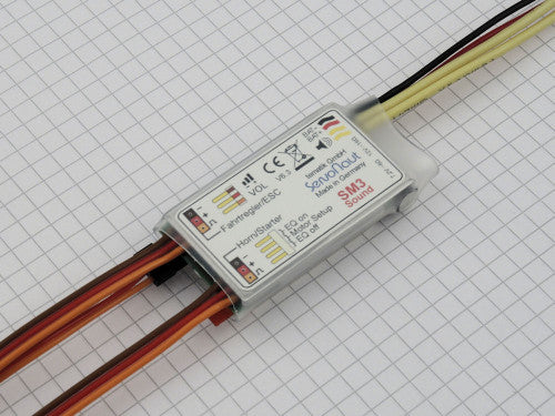 Servonaut SM3 Electronic Engine Sound Generator for Truck Models