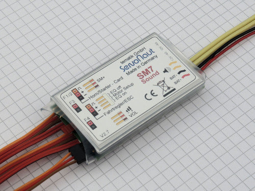 Servonaut SM7 Electronic Engine Sound Generator for Truck Models