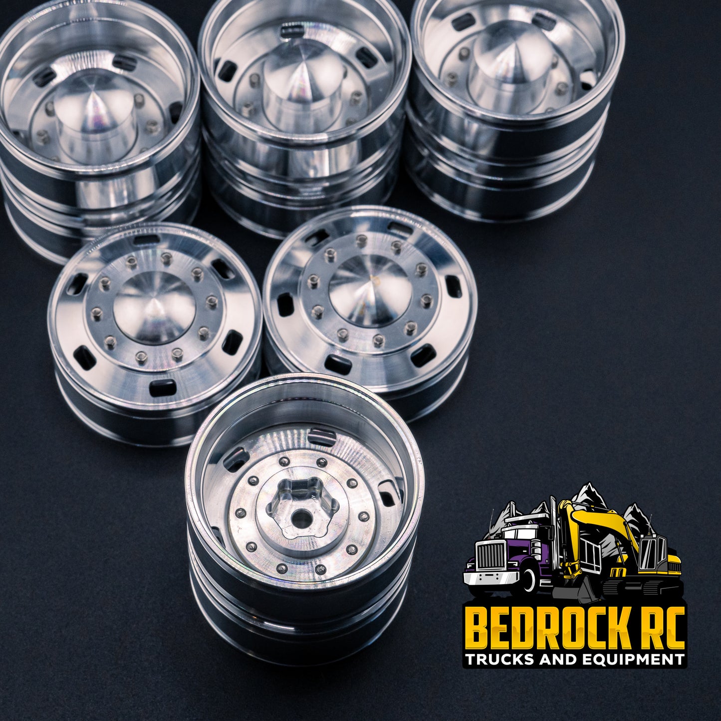 True Scale Standard Slot 6x4 Wheel Set