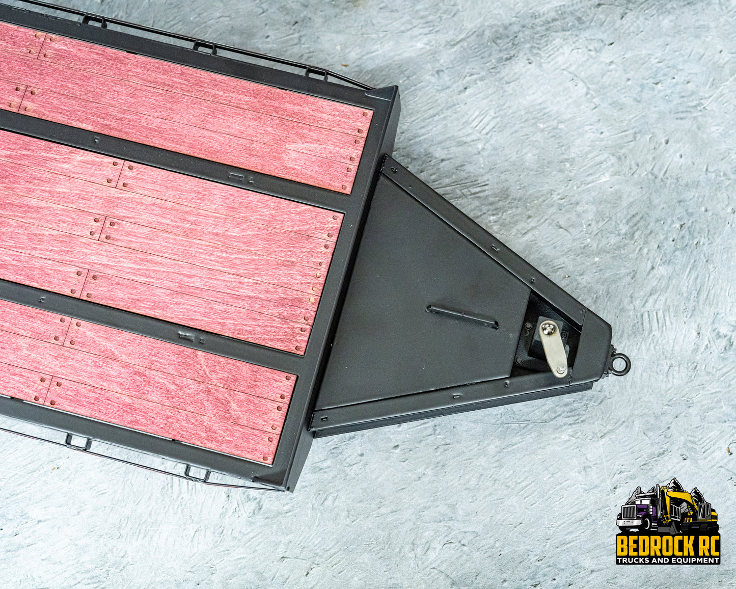 Bedrock RC Pintle Hitch Trailer