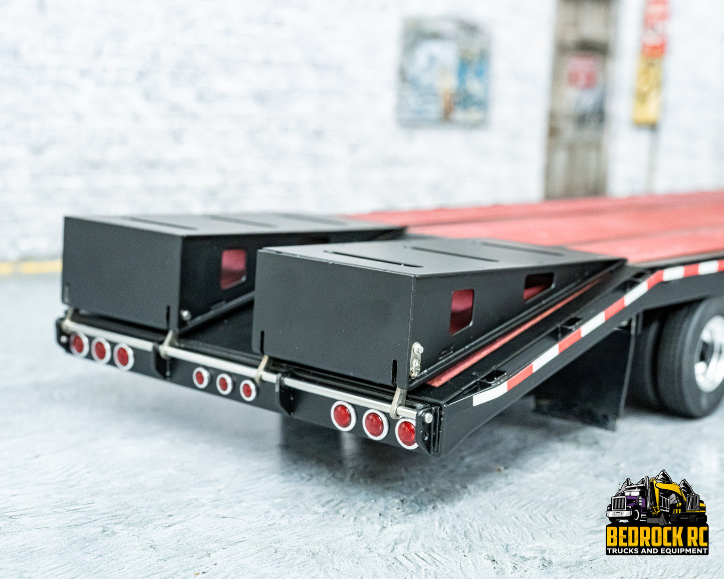Bedrock RC Pintle Hitch Trailer