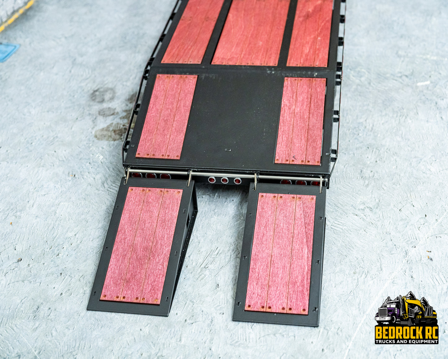 Bedrock RC Pintle Hitch Trailer
