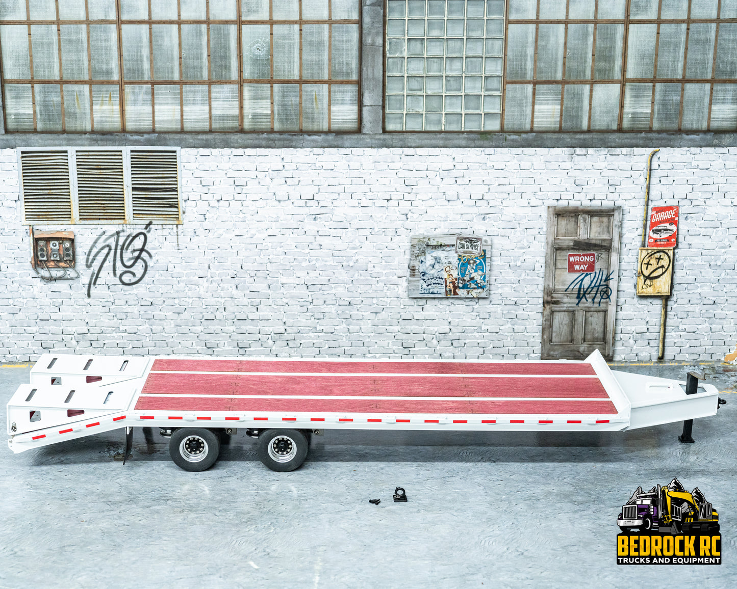 Bedrock RC Pintle Hitch Trailer