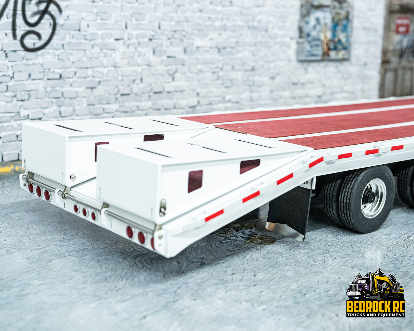 Bedrock RC Pintle Hitch Trailer