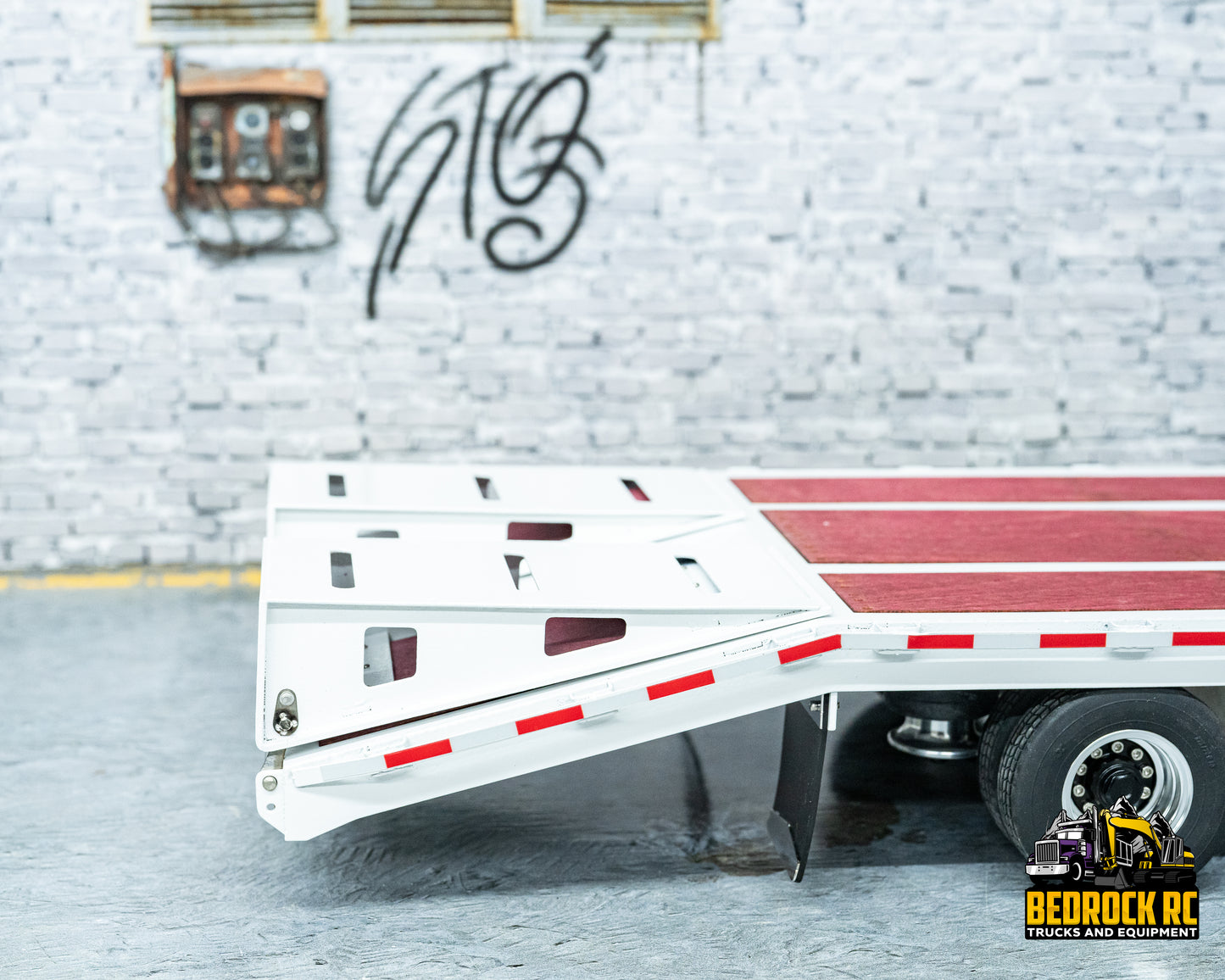 Bedrock RC Pintle Hitch Trailer
