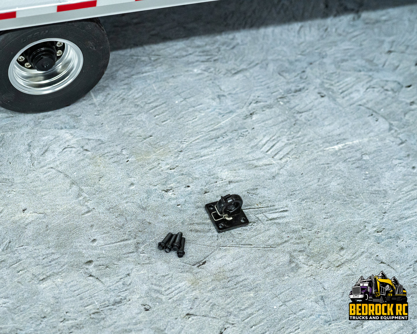 Bedrock RC Pintle Hitch Trailer
