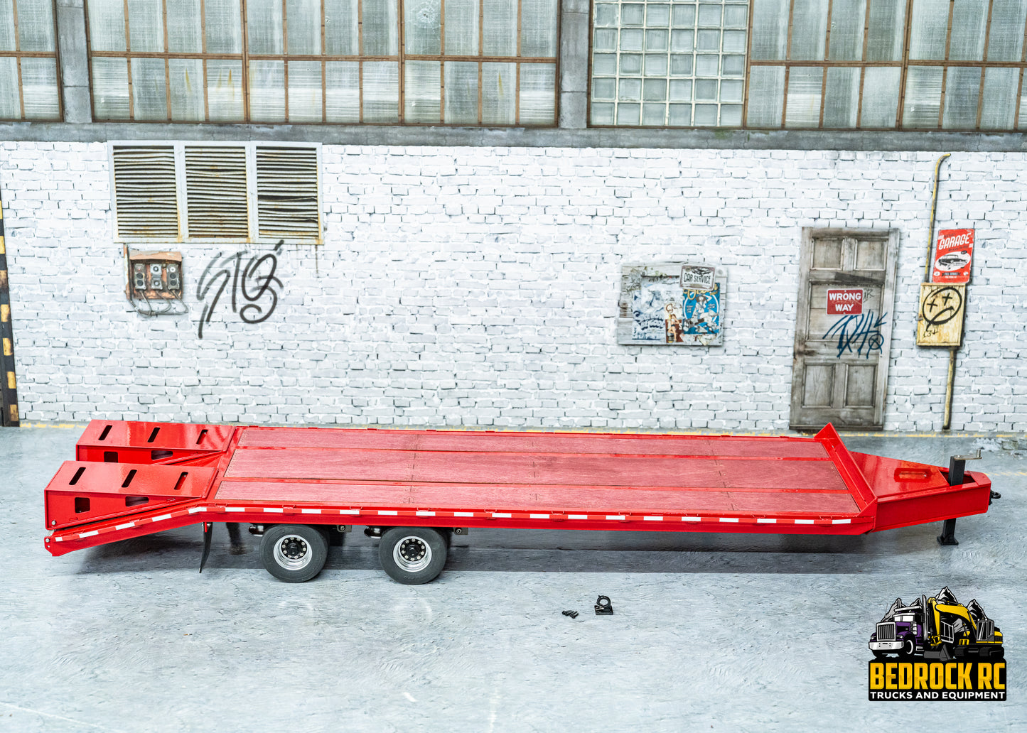 Bedrock RC Pintle Hitch Trailer