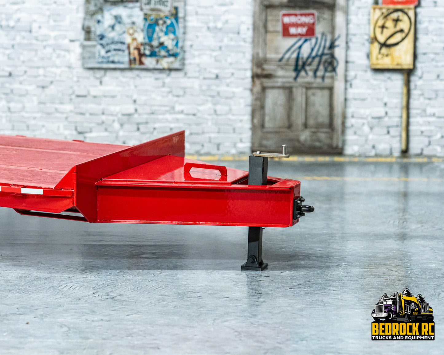 Bedrock RC Pintle Hitch Trailer