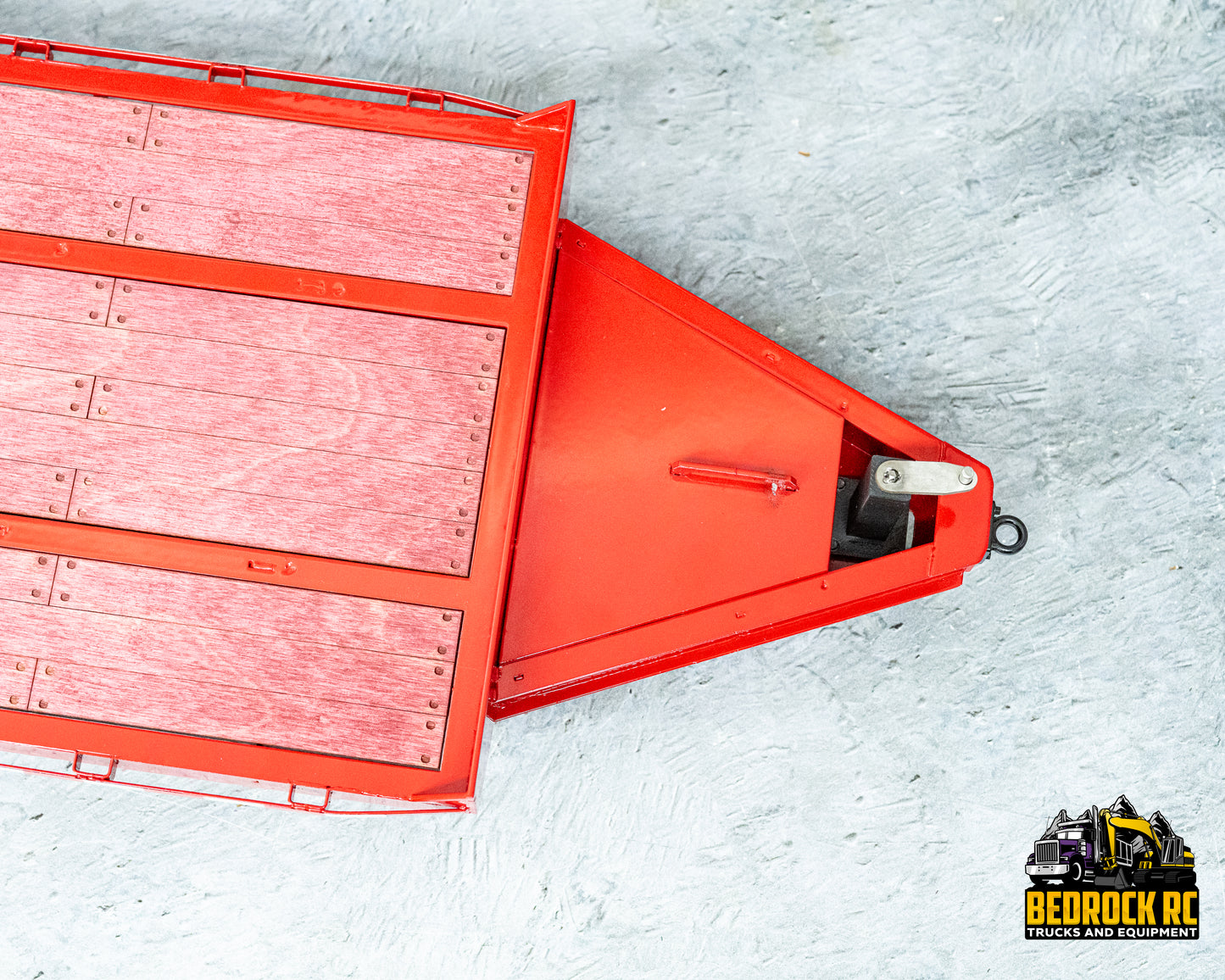 Bedrock RC Pintle Hitch Trailer