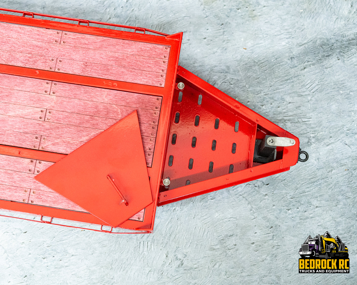 Bedrock RC Pintle Hitch Trailer