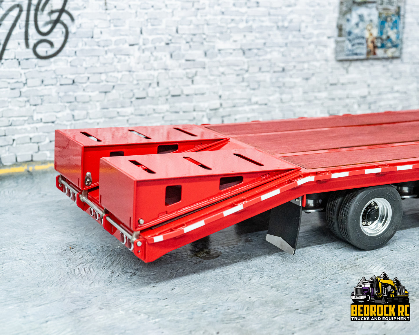Bedrock RC Pintle Hitch Trailer