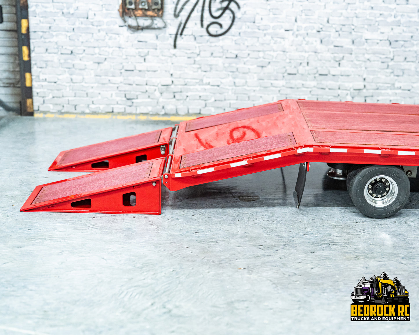 Bedrock RC Pintle Hitch Trailer