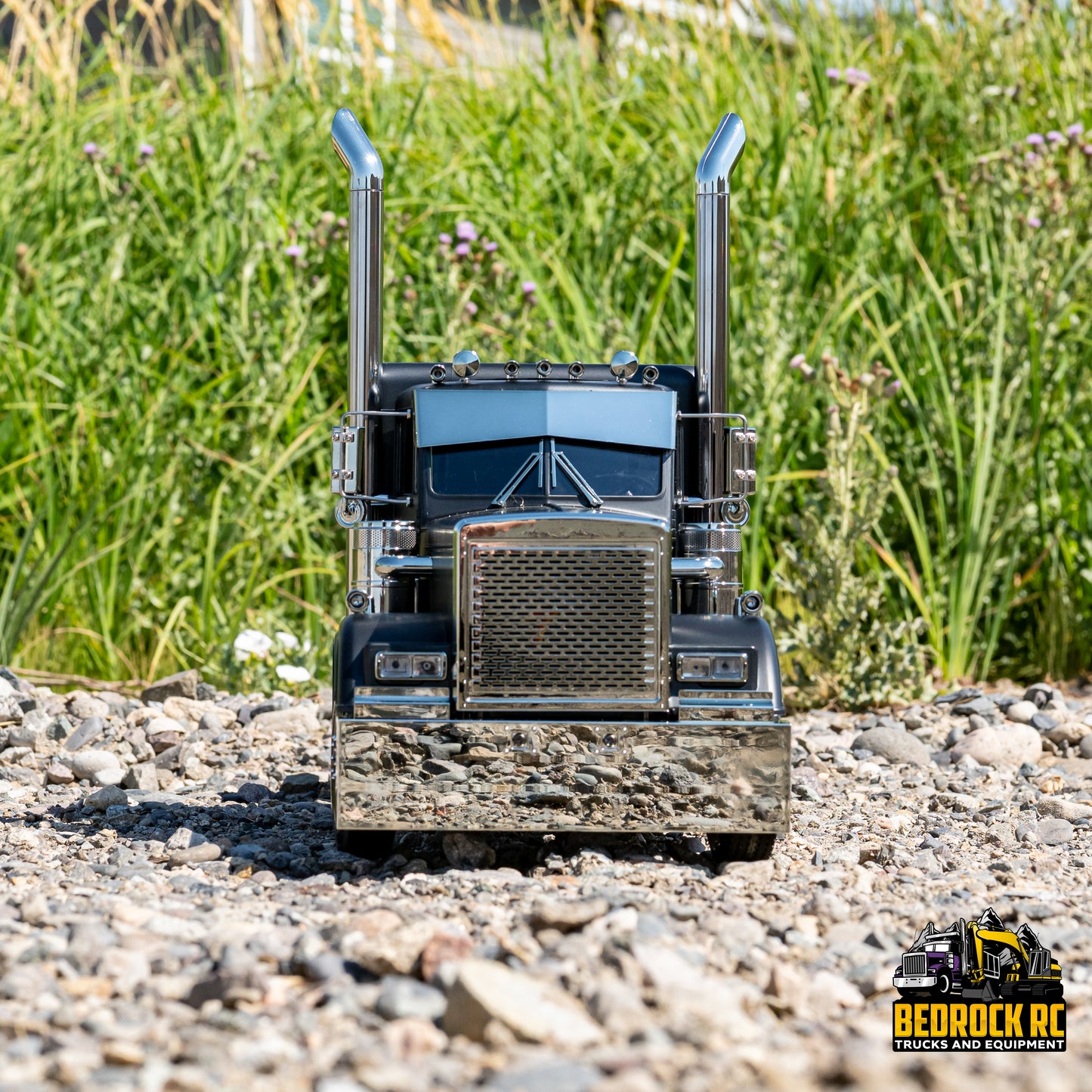 Prebuilt Tamiya Grand Hauler Black Edition, Matte Black