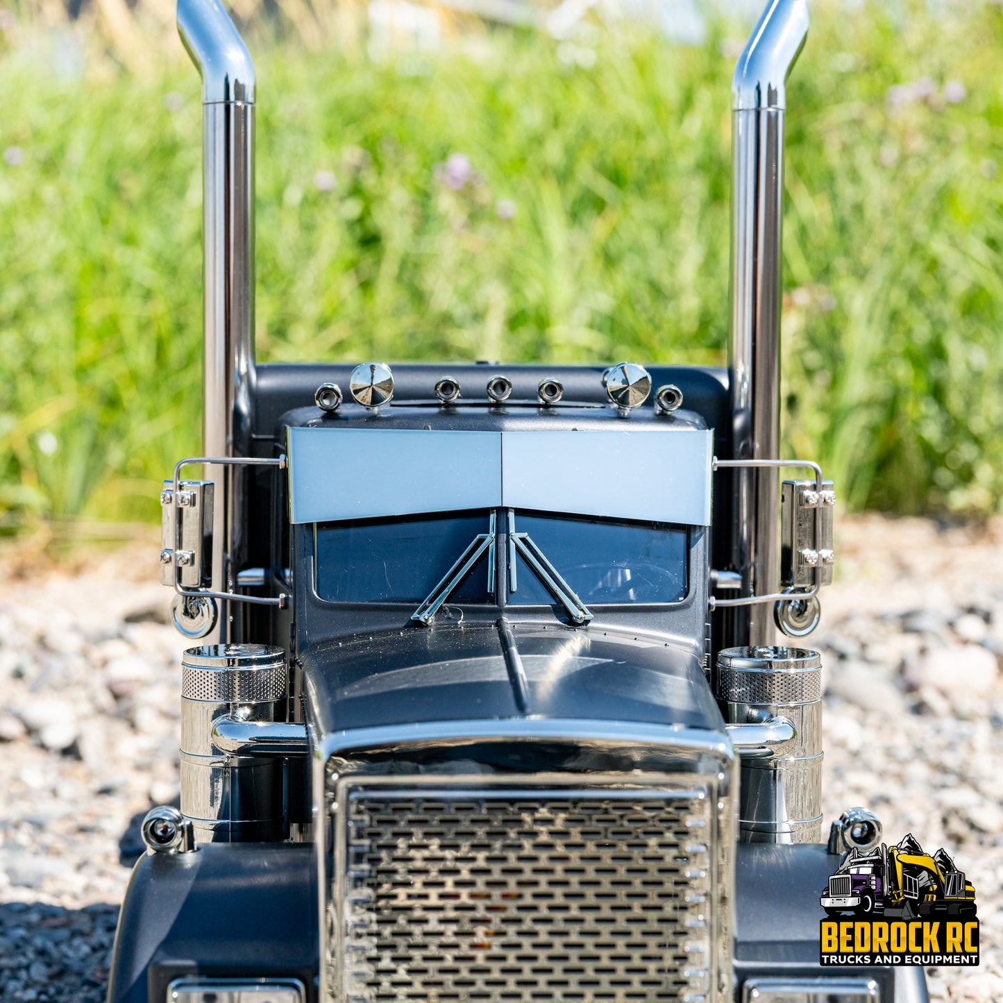 Prebuilt Tamiya Grand Hauler Black Edition, Matte Black