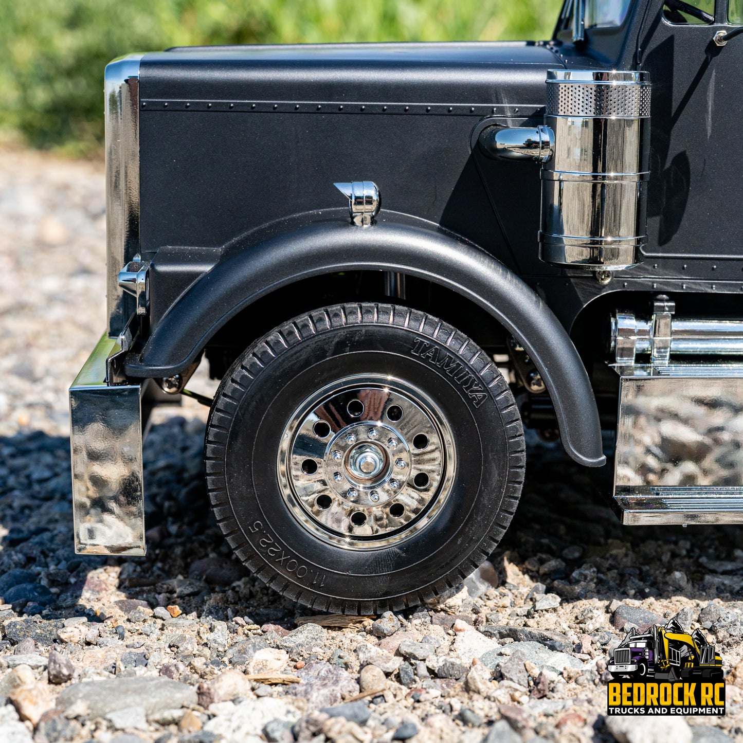 Prebuilt Tamiya Grand Hauler Black Edition, Matte Black