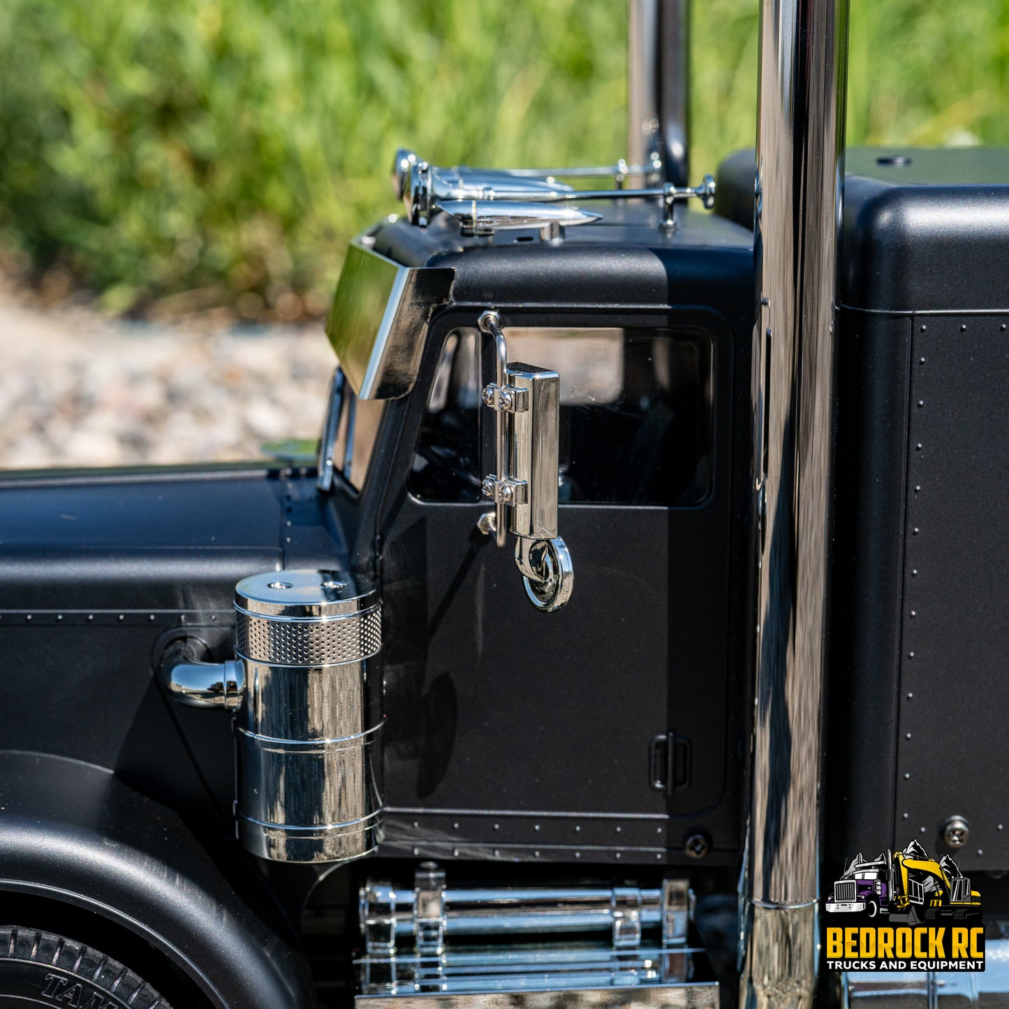 Prebuilt Tamiya Grand Hauler Black Edition, Matte Black