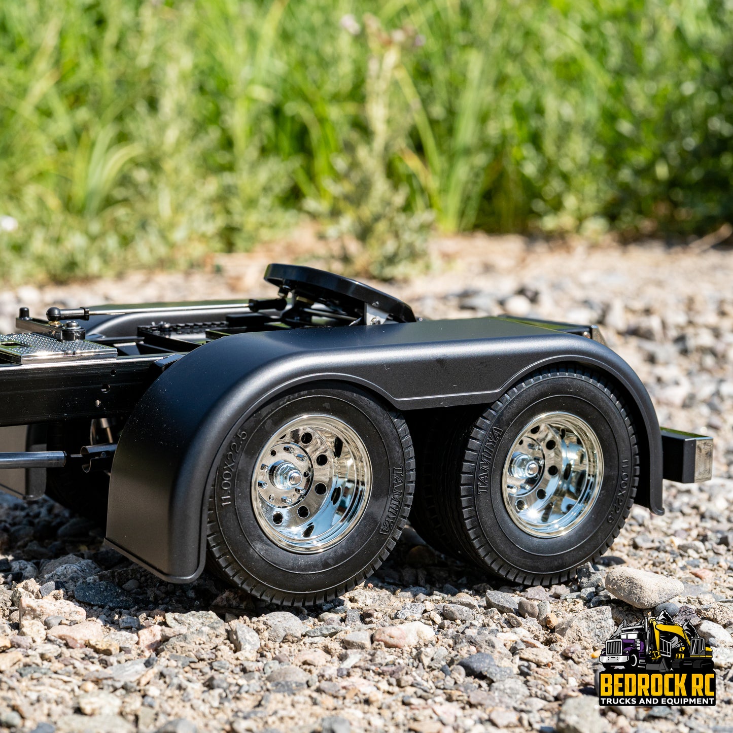 Prebuilt Tamiya Grand Hauler Black Edition, Matte Black