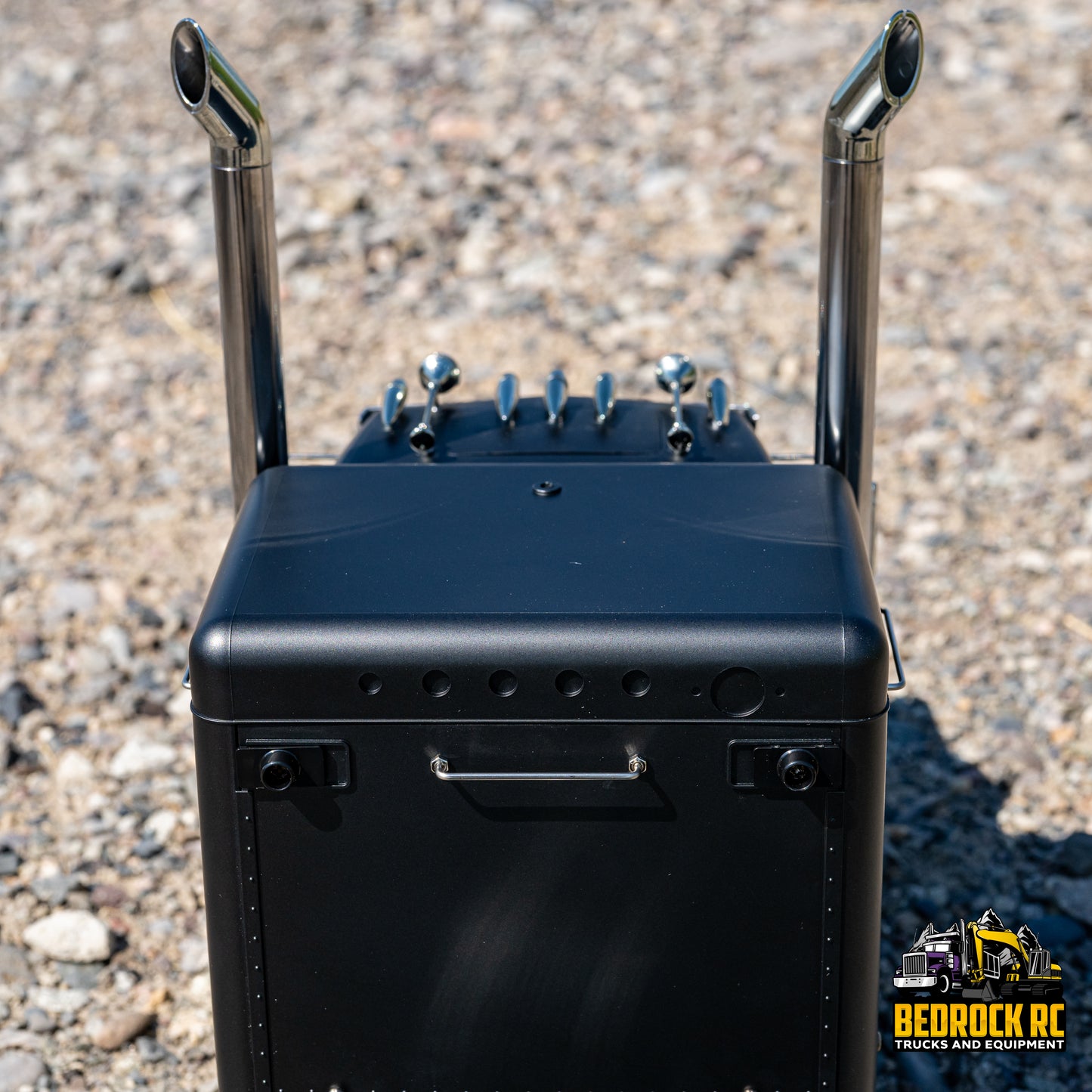 Prebuilt Tamiya Grand Hauler Black Edition, Matte Black