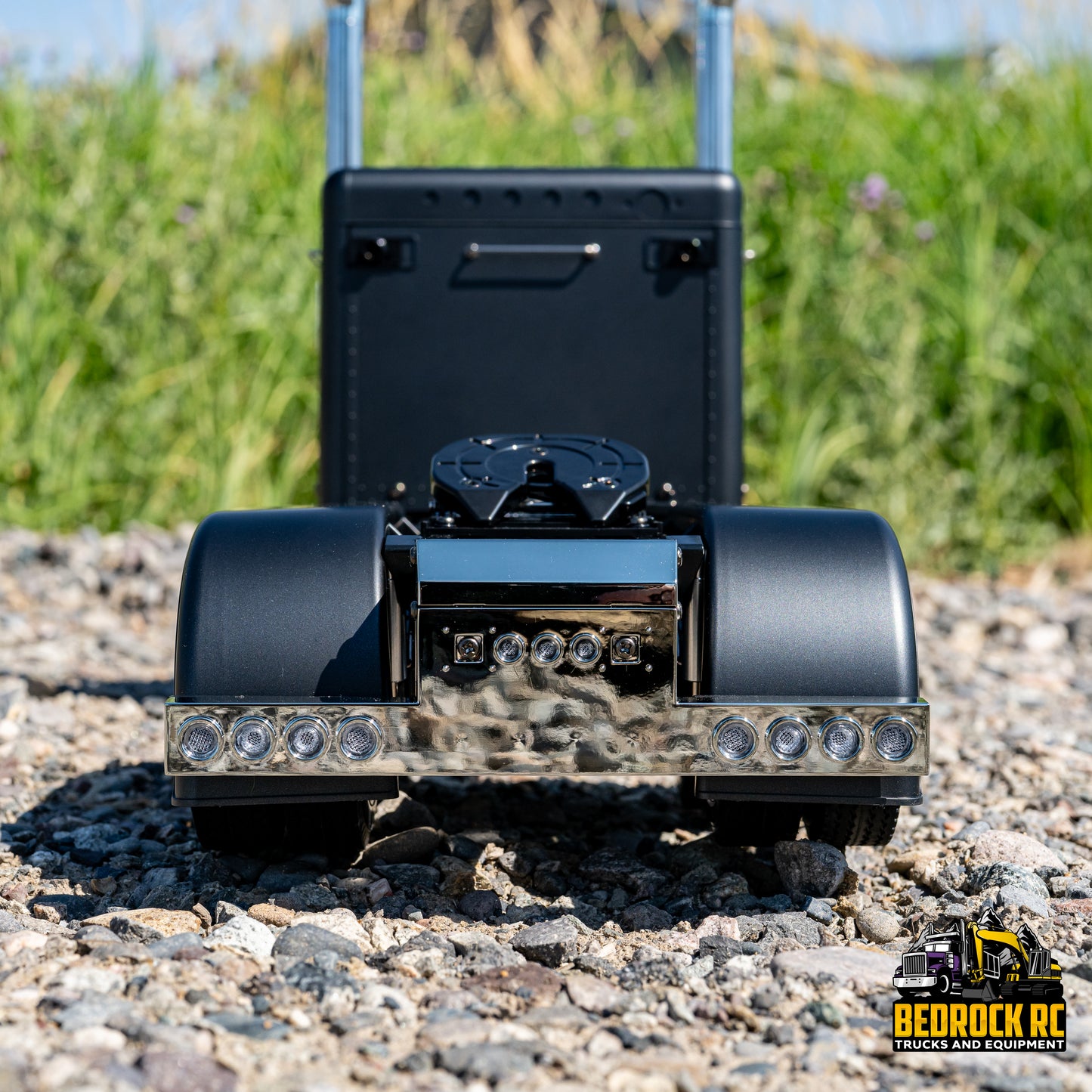 Prebuilt Tamiya Grand Hauler Black Edition, Matte Black