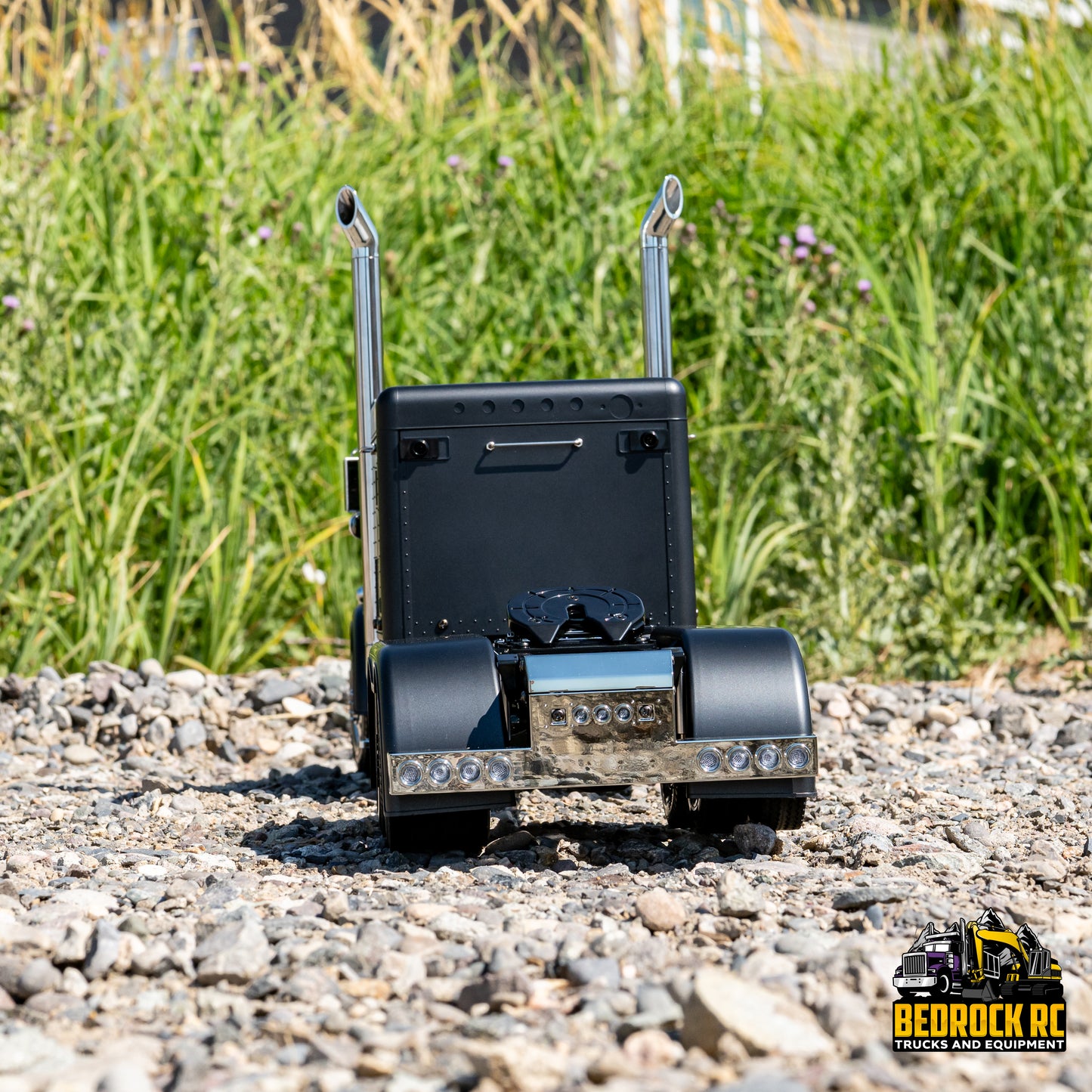 Prebuilt Tamiya Grand Hauler Black Edition, Matte Black