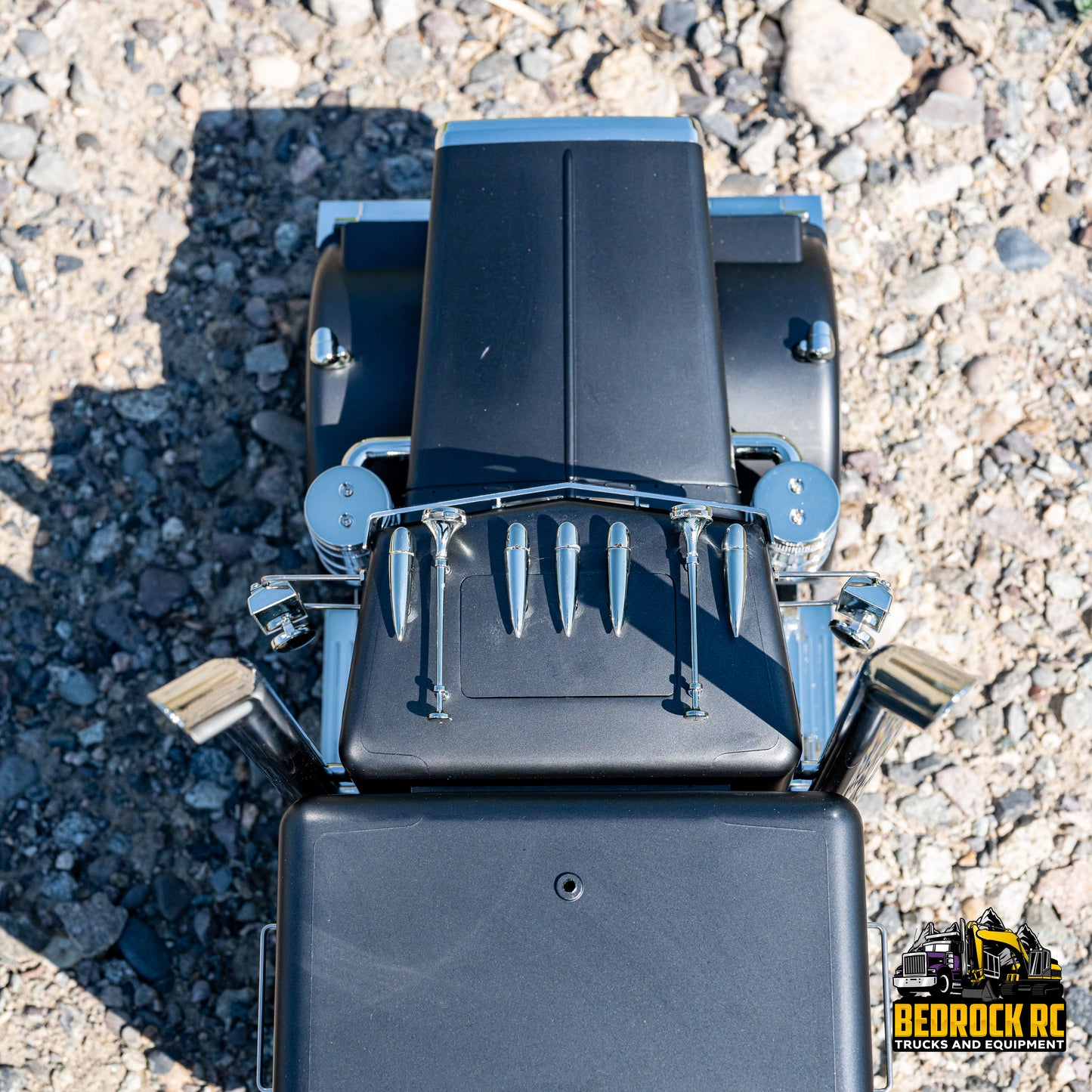 Prebuilt Tamiya Grand Hauler Black Edition, Matte Black