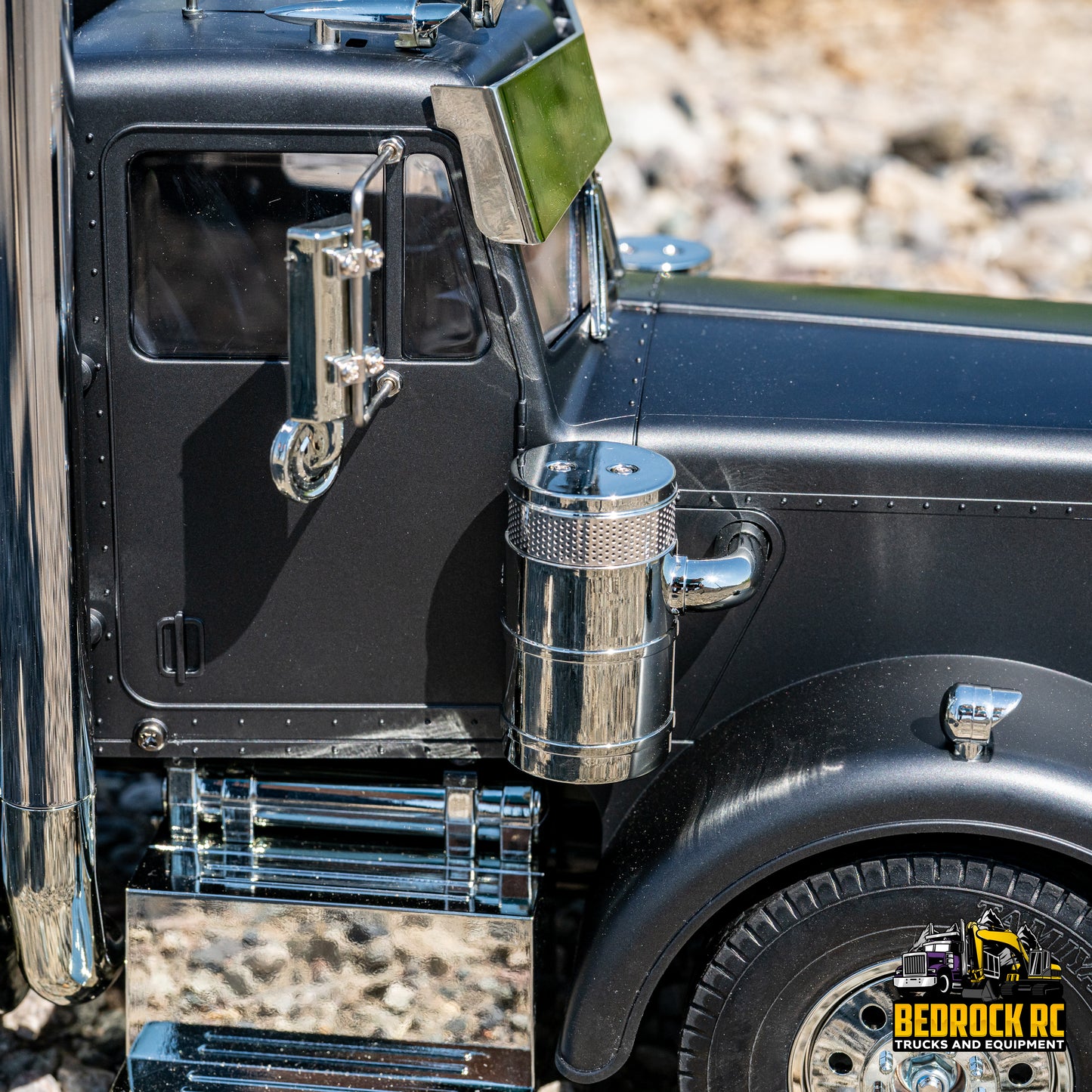 Prebuilt Tamiya Grand Hauler Black Edition, Matte Black
