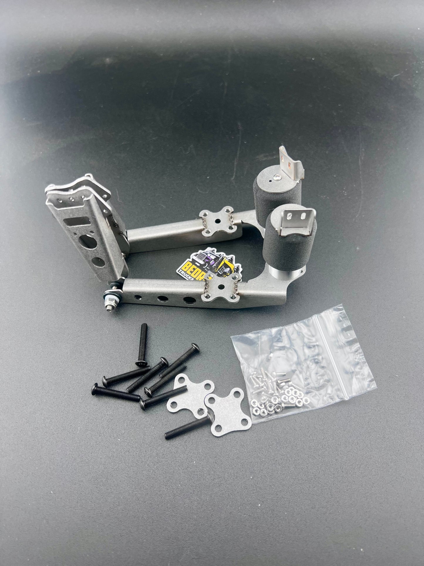 KK Truck 1/14 scale steering suspension including mounting hardware