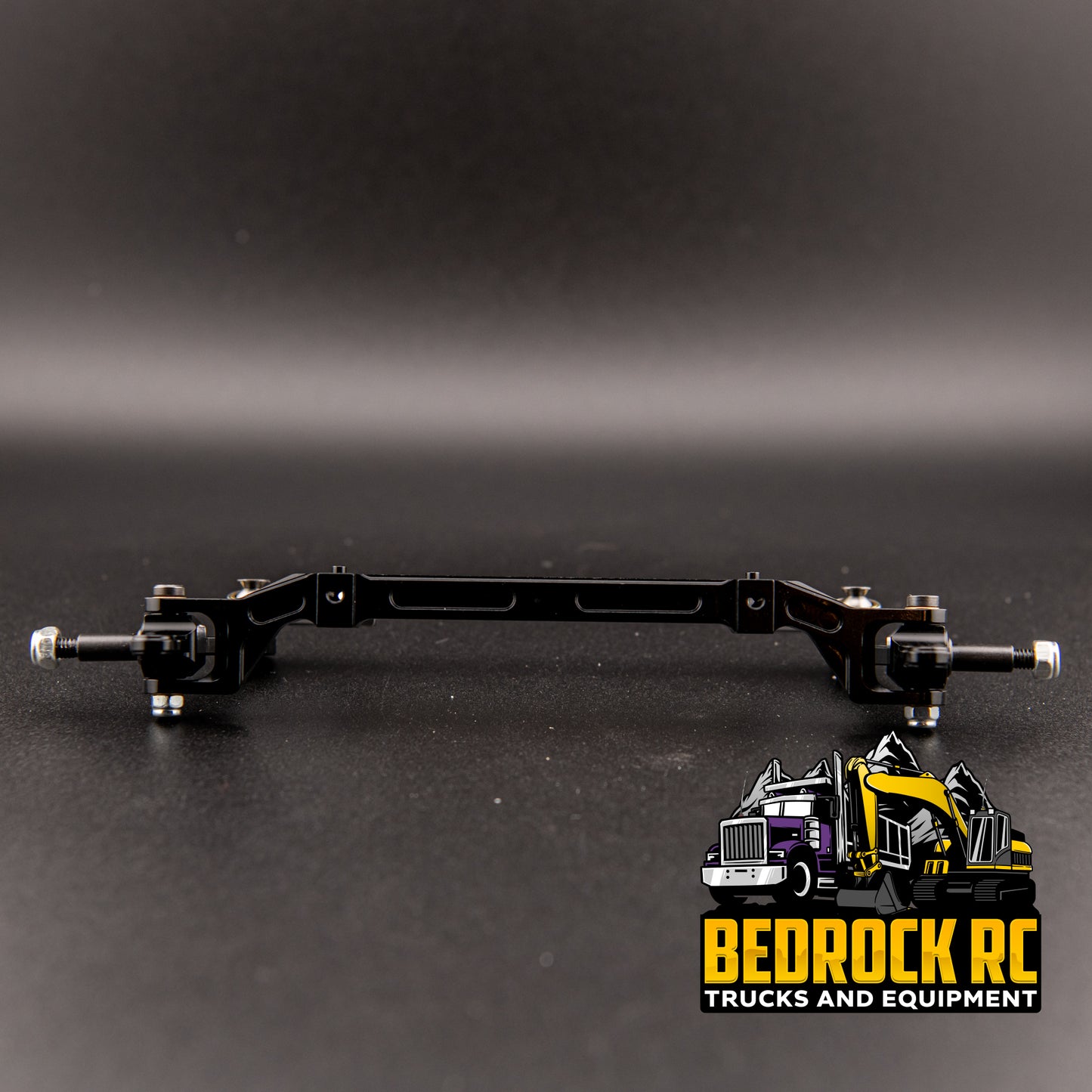 True Scale R/C Aluminum Front Semi Axle Black