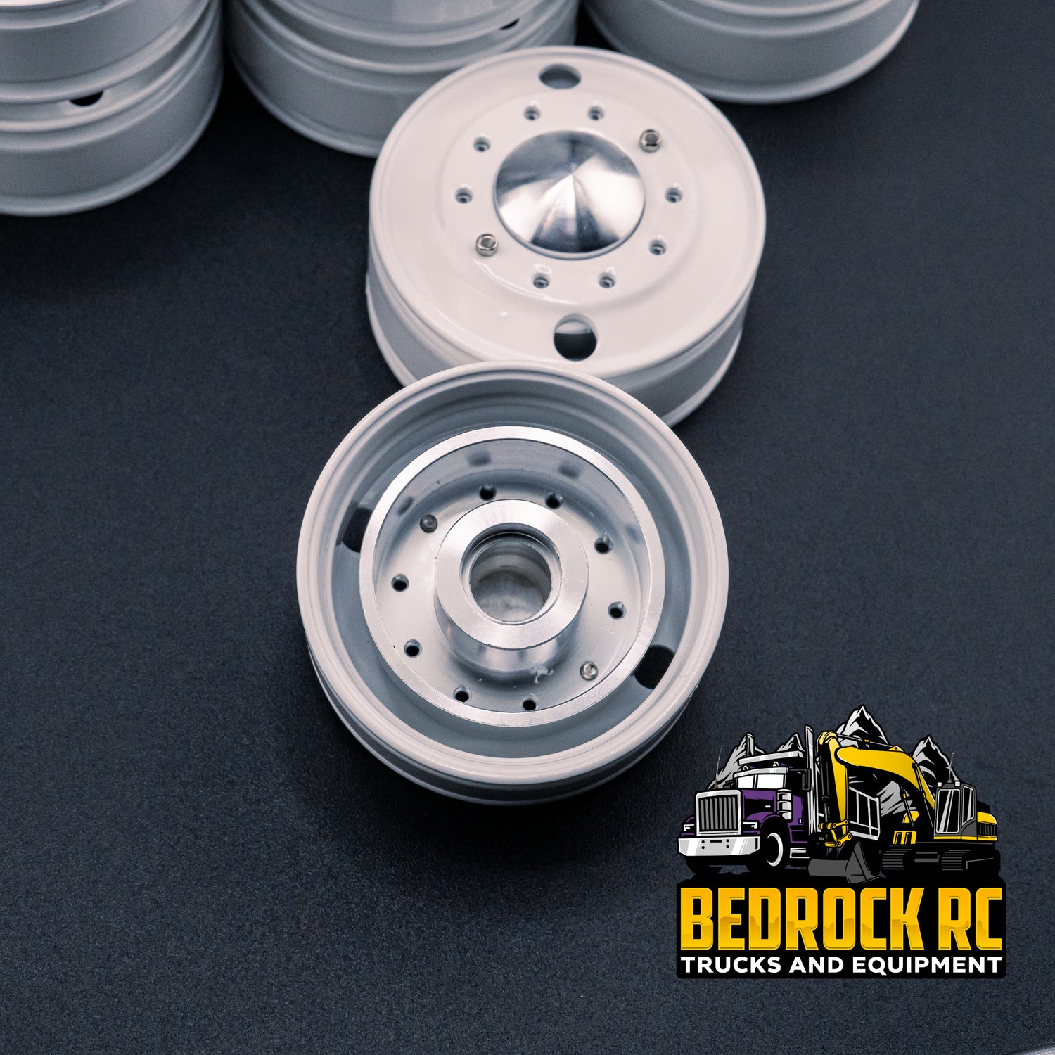 True Scale Classic 2 Hole Wheels White