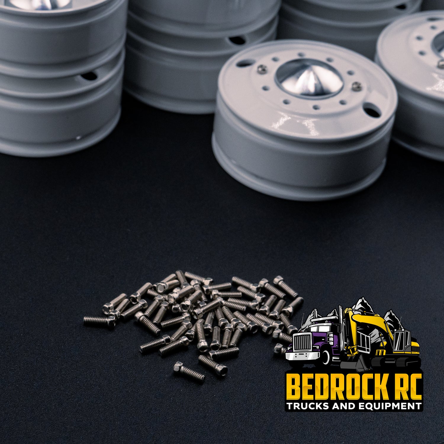 True Scale Classic 2 Hole Wheels White