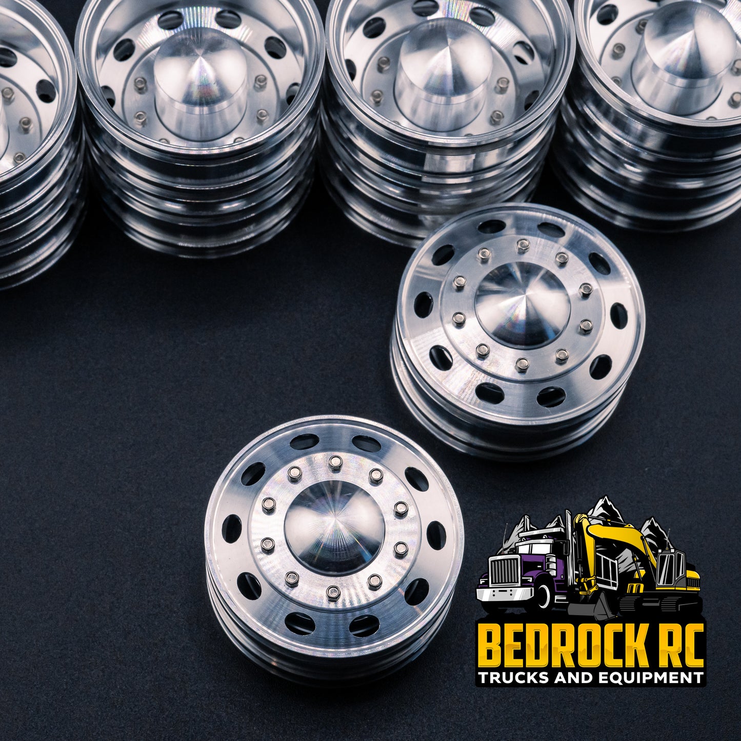 True Scale Classic Oval 6x4 Wheel Set