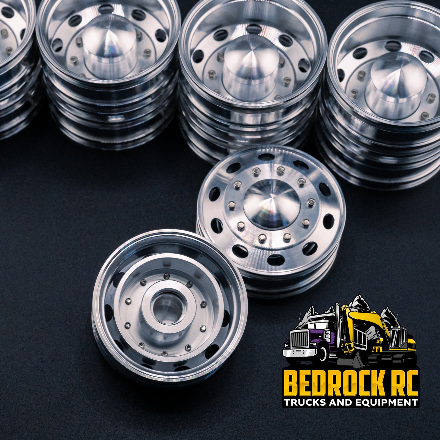 True Scale Classic Oval 6x4 Wheel Set