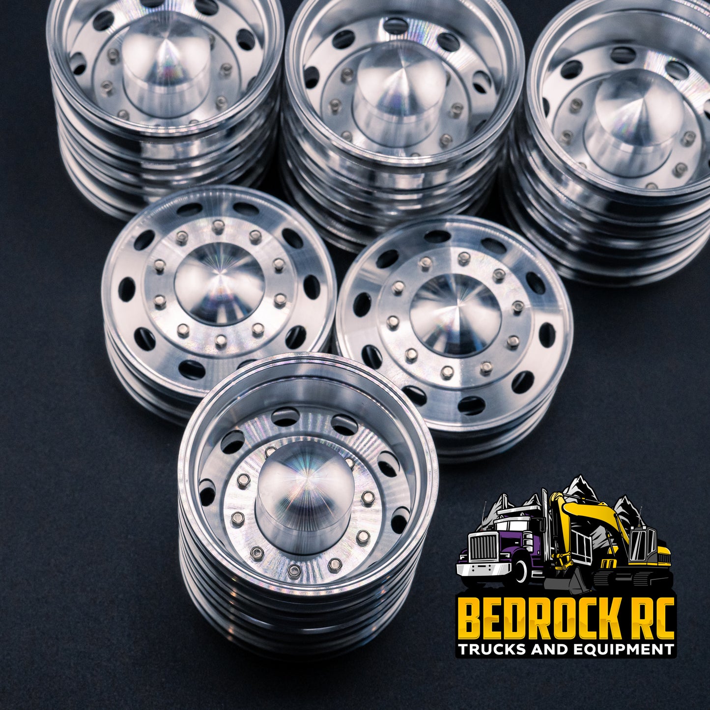 True Scale Classic Oval 6x4 Wheel Set