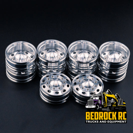 True Scale Classic Oval 6x4 Wheel Set