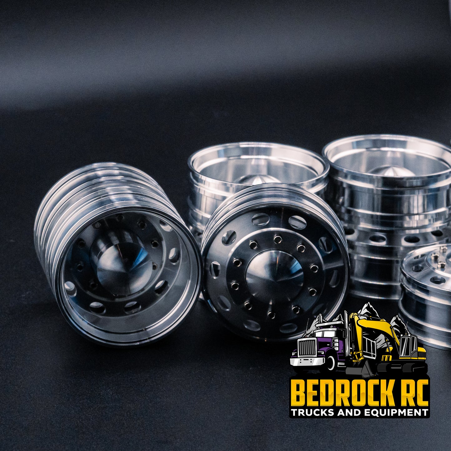 True Scale Classic Oval 6x4 Wheel Set