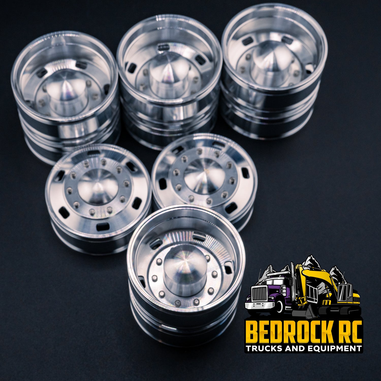 True Scale Standard Slot 6x4 Wheel Set