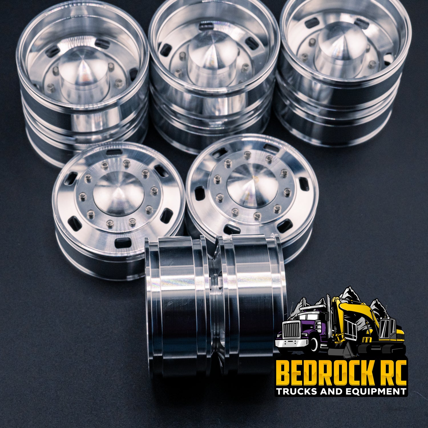 True Scale Standard Slot 6x4 Wheel Set