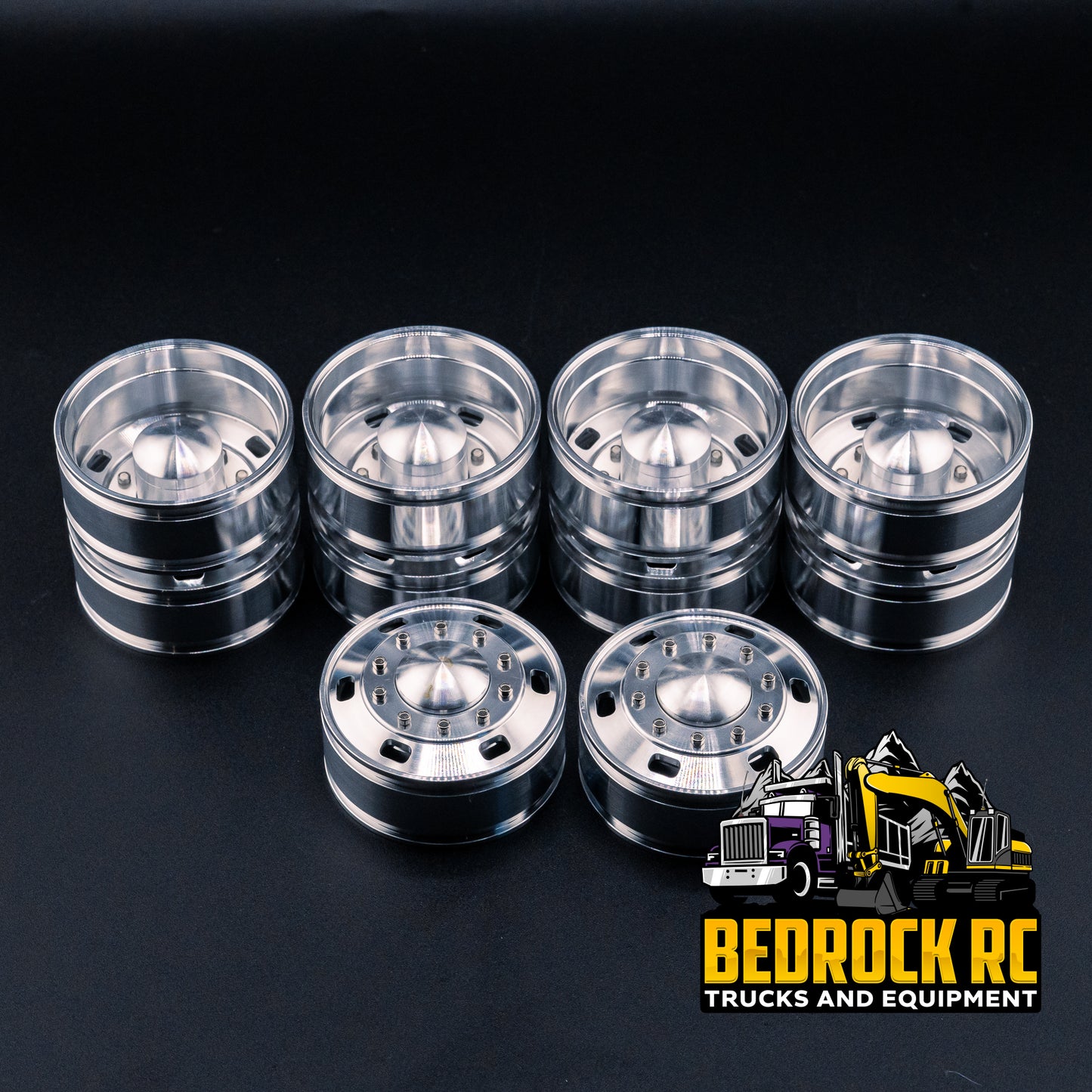 True Scale Standard Slot 6x4 Wheel Set