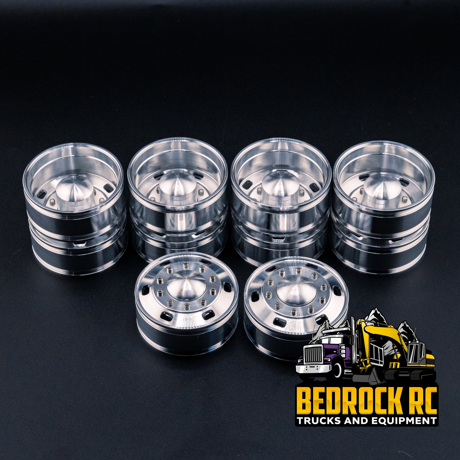 True Scale Standard Slot 6x4 Wheel Set