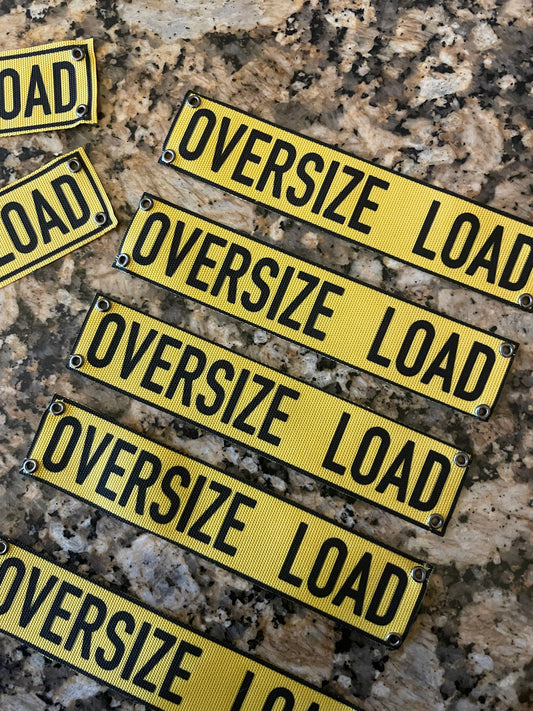 1/14 Scale Oversize Load Banner