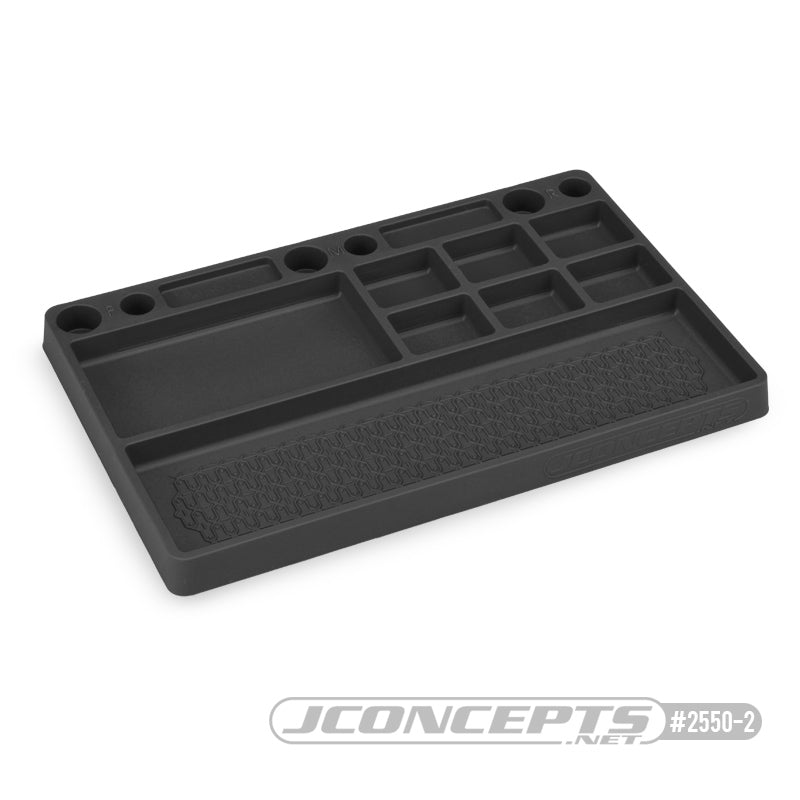 JConcepts Rubber Parts Tray-Black