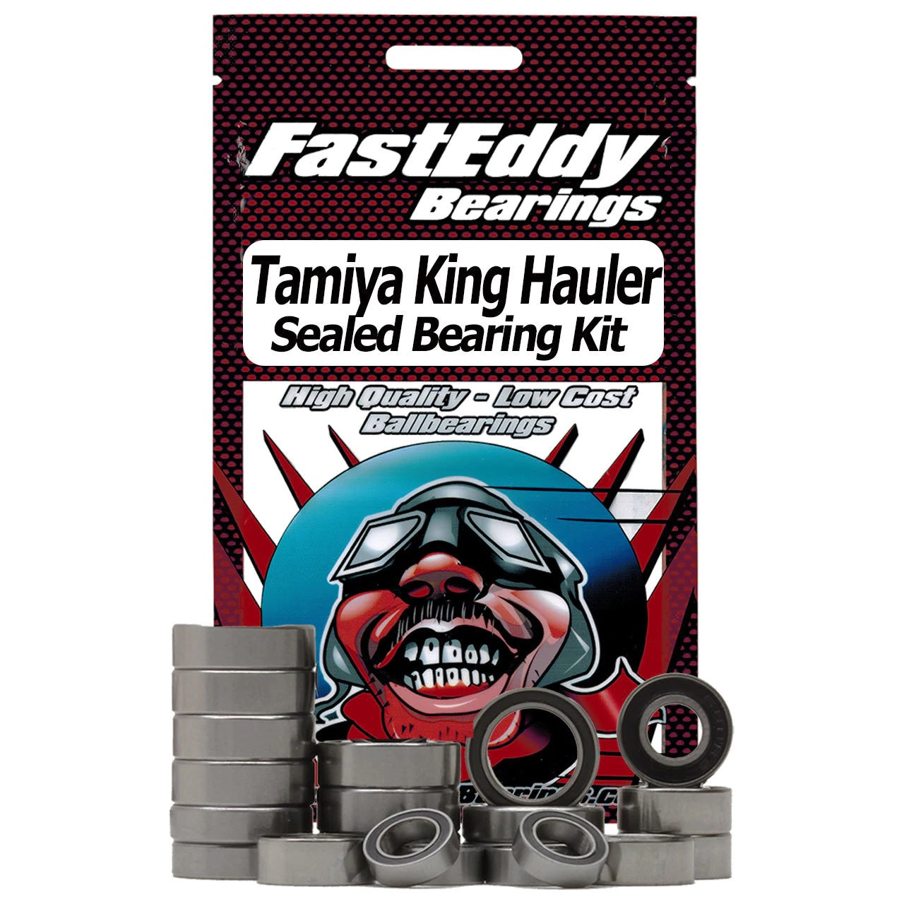 Fast Eddy Tamiya King Hauler 1/14th Sealed Bearing Kit (Also Fits Grand)